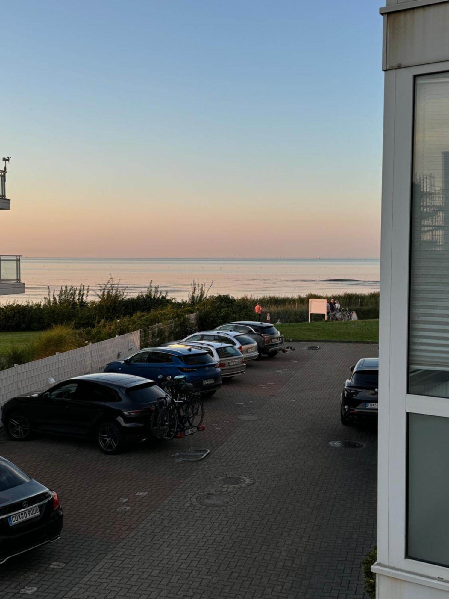 Strandjuwel In Der Seehuette Cuxhaven Duhnen- Exclusive Ferienwohnung Am Strand Mit Meerblick Exteriör bild